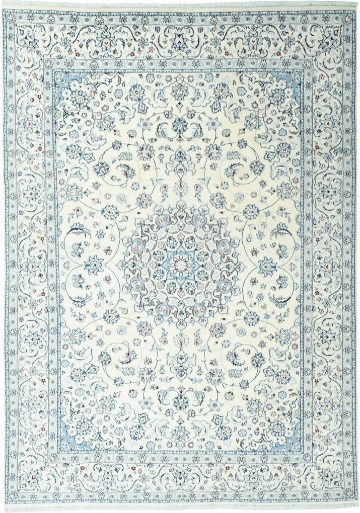 Nain Tappeto persiano 240x340 Beige (Iran) Annodato A Mano