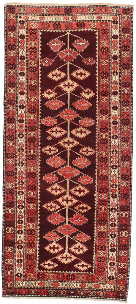 Meshkin Tappeto 300 x 130 (Iran) Annodato A Mano