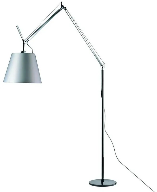 Tolomeo Mega Piantana Ø320 Grigio Raso/Alu - Artemide