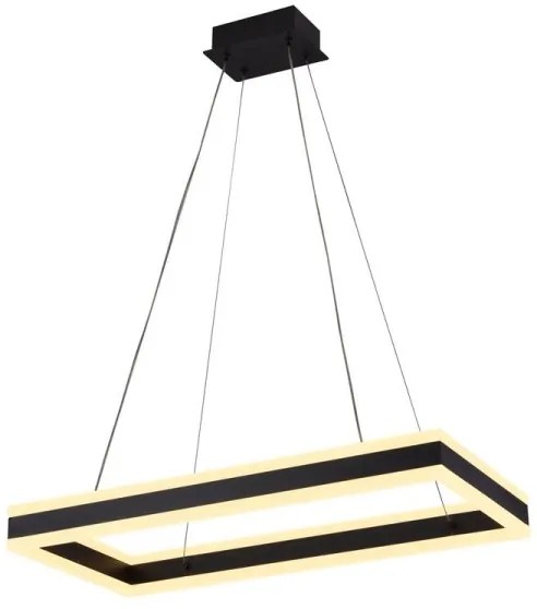 Lampadario LED Dimmerabile su cavo LED/80W/230V 3000-6500K + telecomando