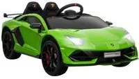 Macchina Elettrica per Bambini 12V con Licenza Lamborghini Aventador Verde