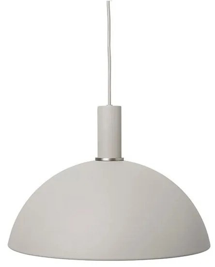 Ferm Living - Collect Lampada a Sospensione Dome Basso Grigio Chiaro ferm LIVING