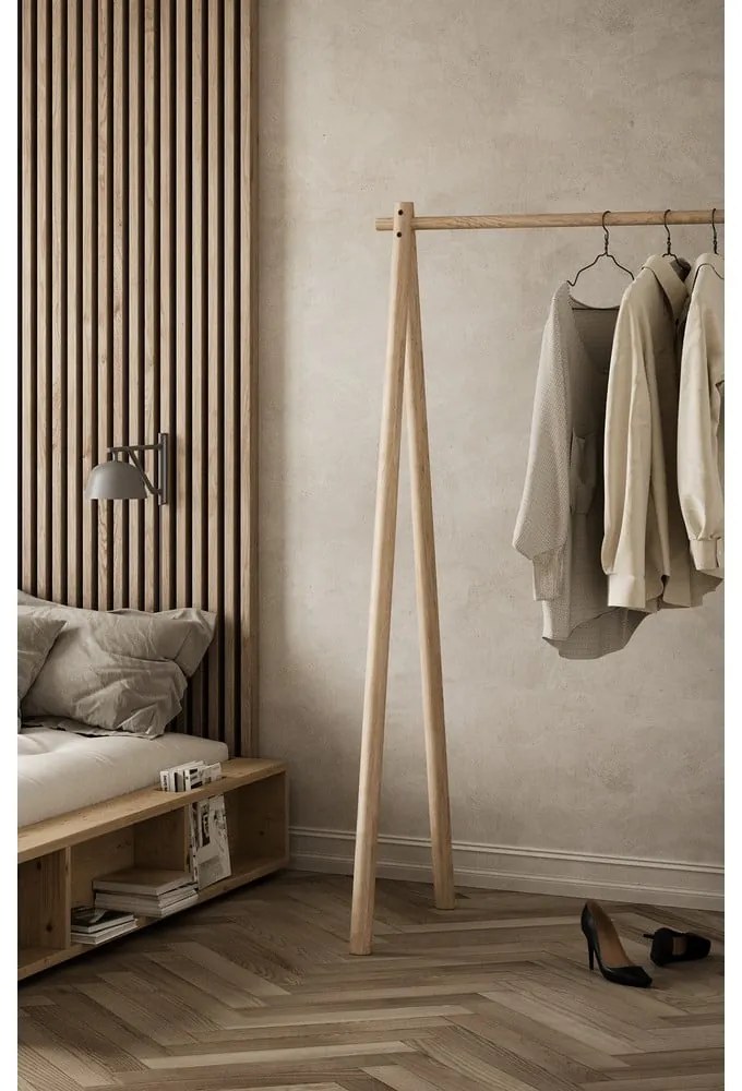Appendiabiti in legno di pino in colore naturale Hongi - Karup Design