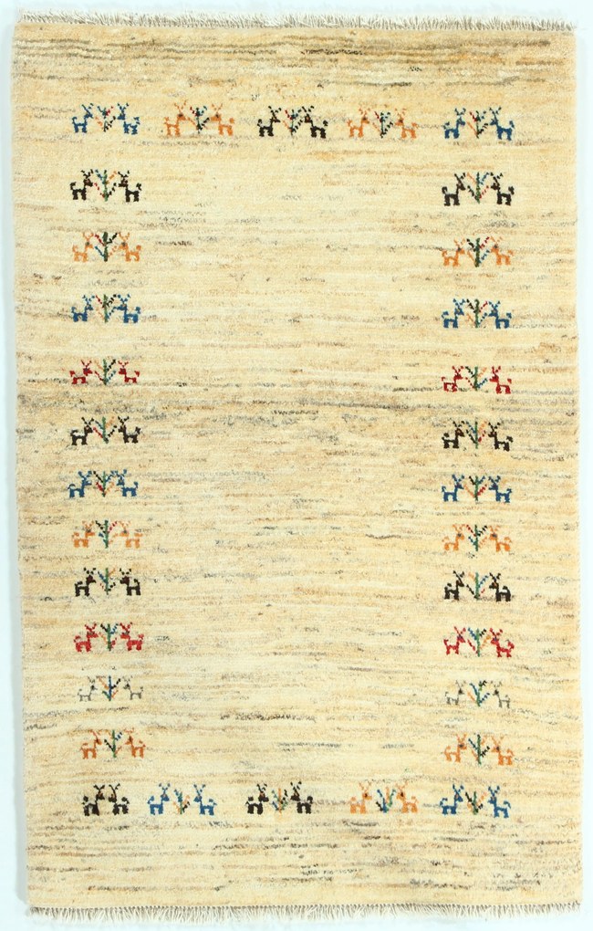 Gabbeh Tappeto persiano 80 x 130 (Iran) Annodato A Mano