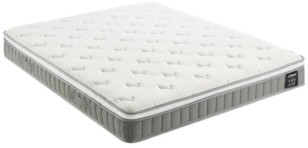 Materasso 180 x 200 cm molle insacchiettate con topper memory foam 21 cm - VITOGO di YSMÉE