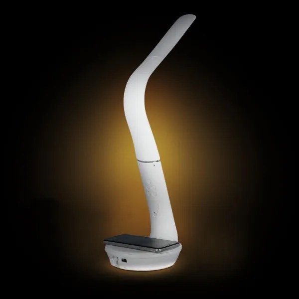 Retlux-LED Lampada dimmerabile con ricarica wireless Qi e display LED/6W/230V 3000/4000/6000K