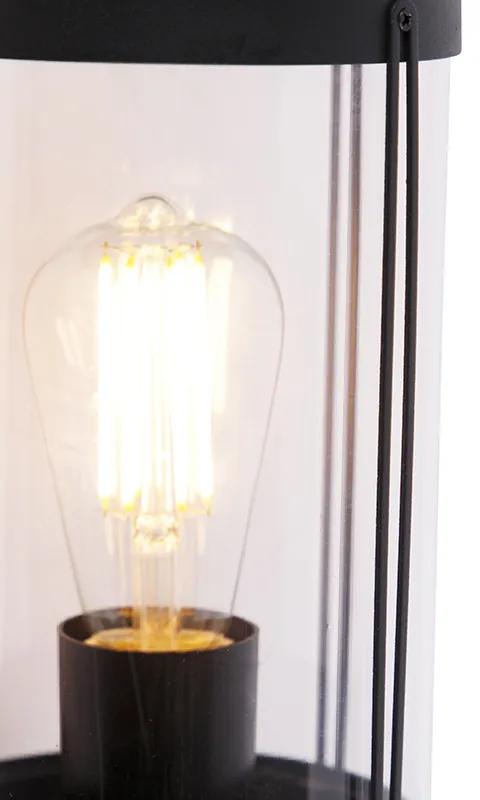 Lampada da parete per esterni design nera IP44 - Schiedam