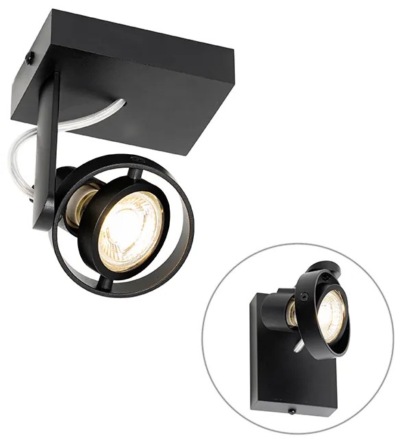Faretto moderno nero - Master 50