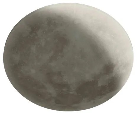 Plafoniera LED Lunar Ø 40 cm argento IP20 bianco caldo, 2000 lumen TRIO LIGHTING INTER