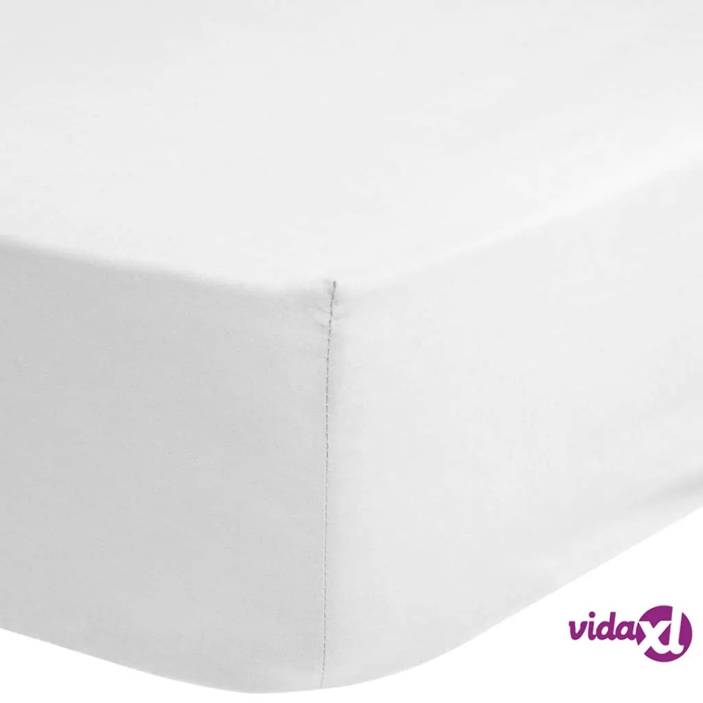 Good Morning Lenzuolo con Angoli Jersey 60x120 Bianco