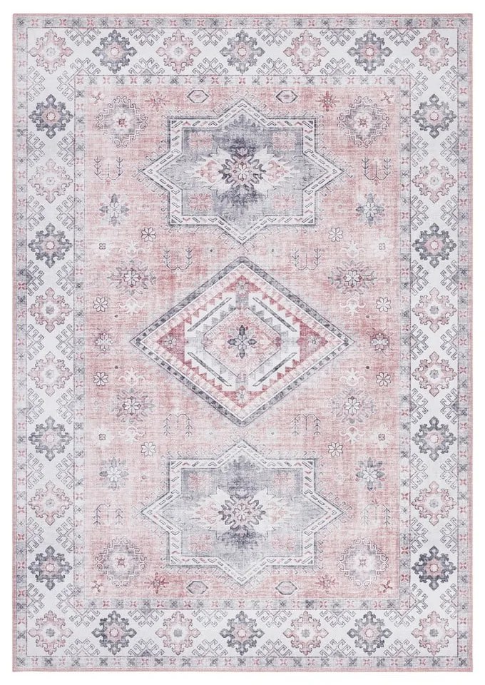 Tappeto rosa chiaro , 80 x 150 cm Gratia - Nouristan