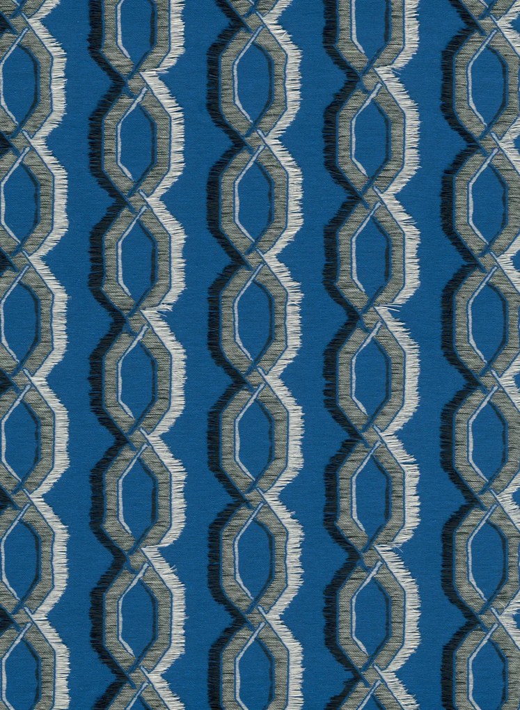 Carta da parati Franges - Cobalt