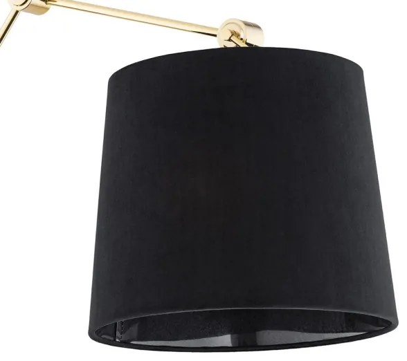 Argon 4898 - Applique ZAKYNTOS PLUS 1xE27/15W/230V nero/oro