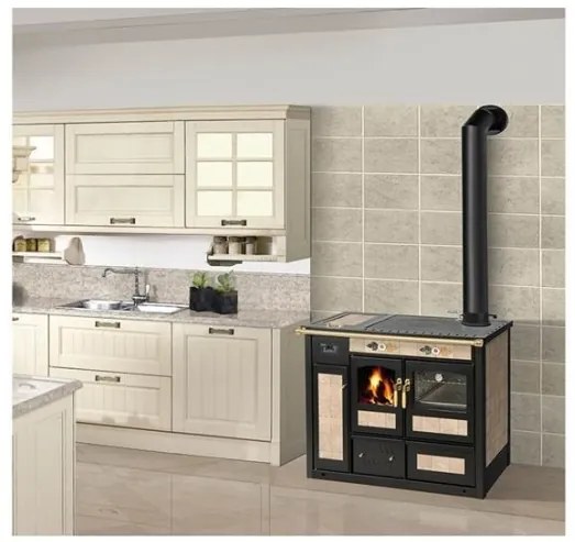 Klover Storica KP-TOP Termocucina a legna 20,7kW riscaldamento e acqua sanitaria