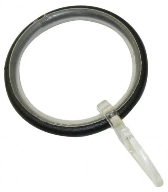 Anelli per tende in metallo con gancio in set da 10 Jana - SP TREND