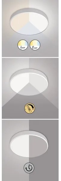 Rabalux 3317 - Plafoniera LED dimmerabile TESIA LED/60W/230V 60 cm + telecomando