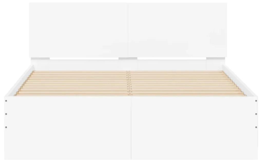 Giroletto con testiera bianco 120x190 cm