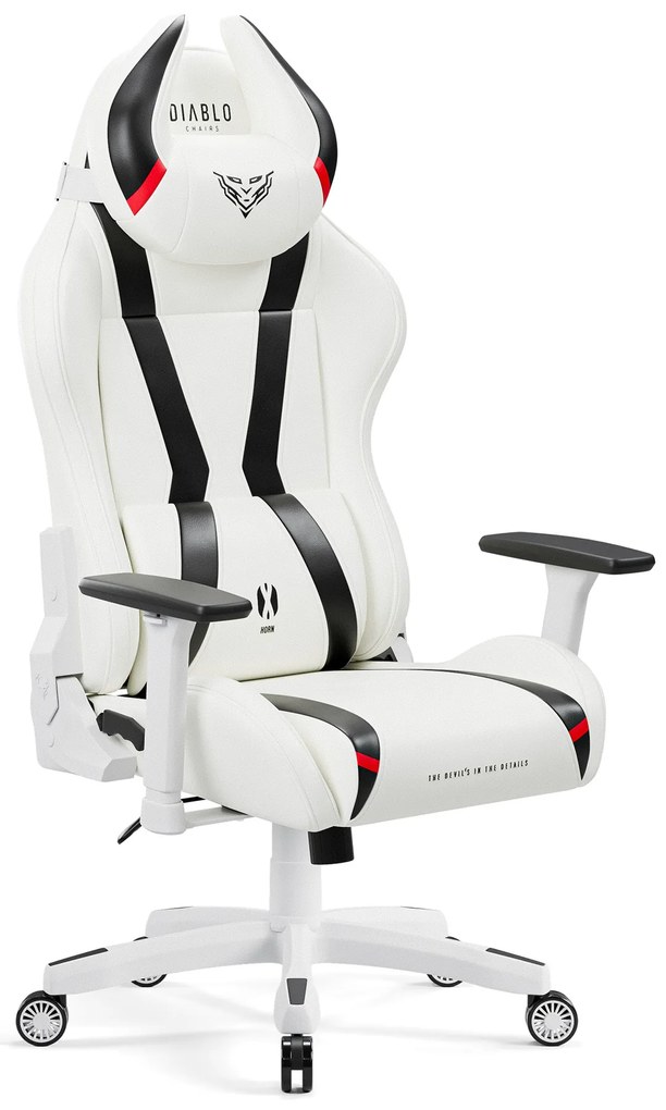 Sedia da gaming Diablo X-Horn 2.0 Normal Size: Bianco Nero