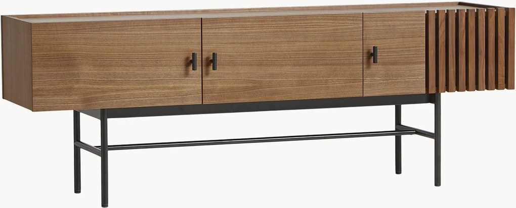 Credenza bassa in legno di quercia Array