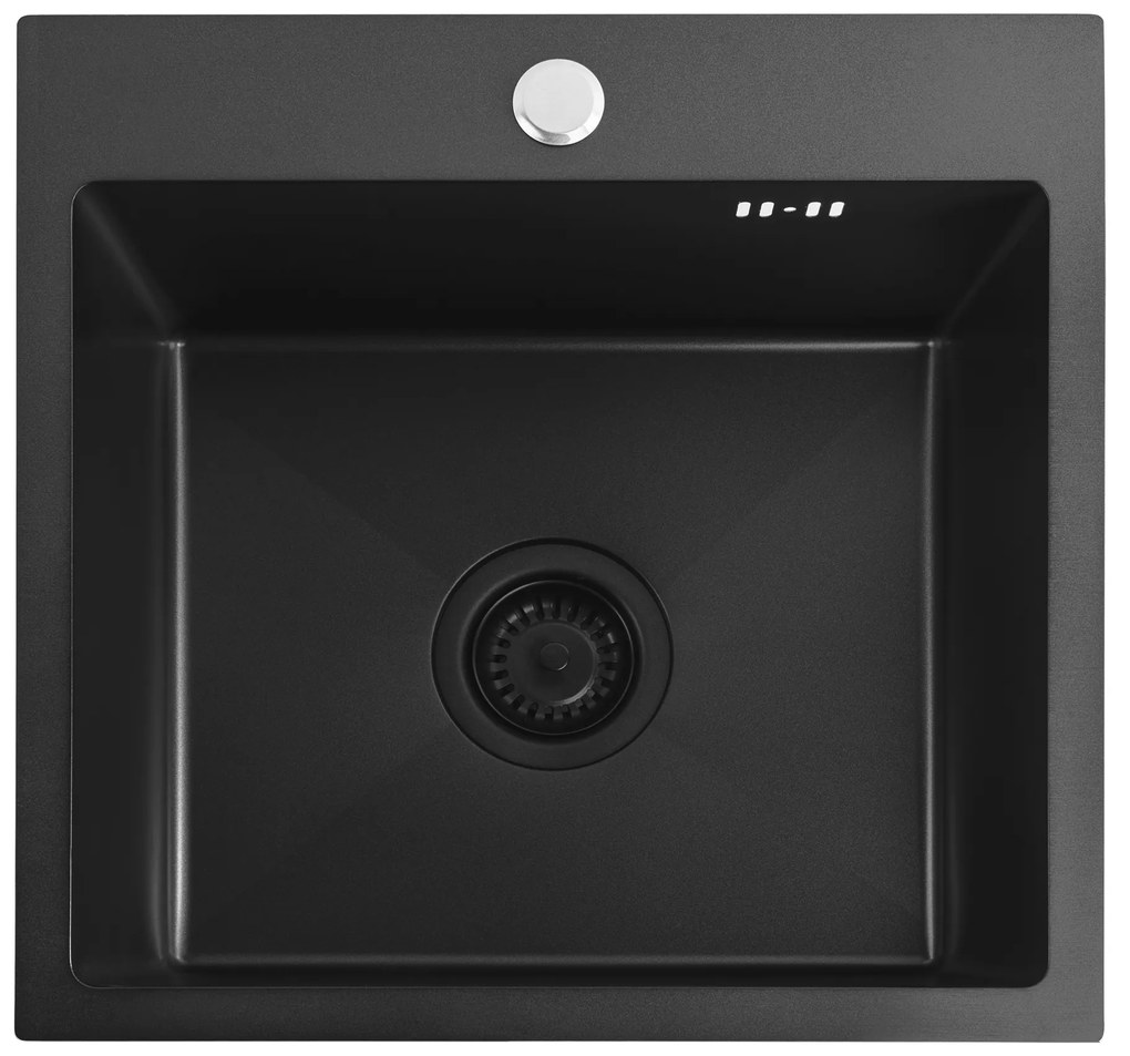 Lavello in acciaio Leo 40 Black