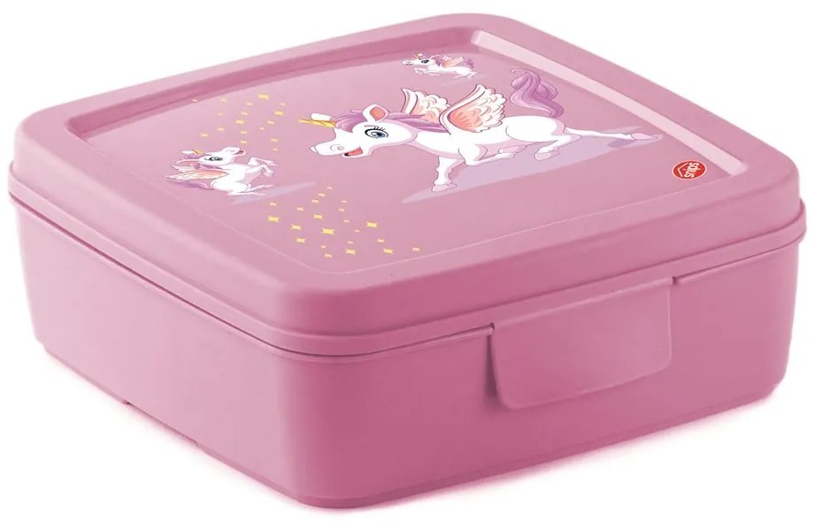 Portapranzo per bambini rosa Unicorn – Snips