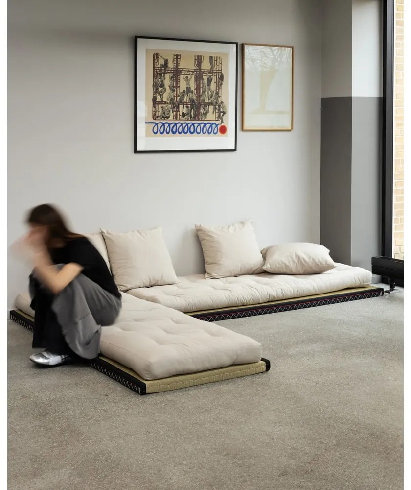 Divano variabile Lino Beige Chico - Karup Design