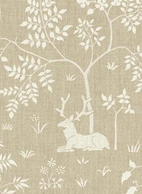Lewis & Wood Carta da parati Voysey Park - Mellow