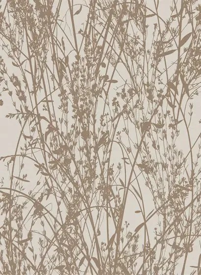 Sanderson Carta da parati Meadow Canvas - Gilver/ Linen