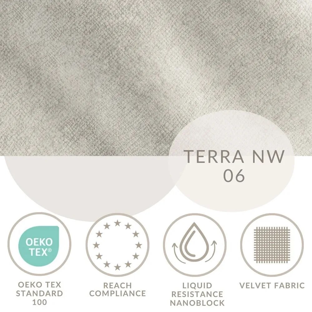 Letto matrimoniale imbottito crema con spazio contenitivo e rete 160x200 cm Shell - Maison de Rêve