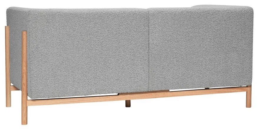 Divano grigio 182 cm Moment - Hübsch