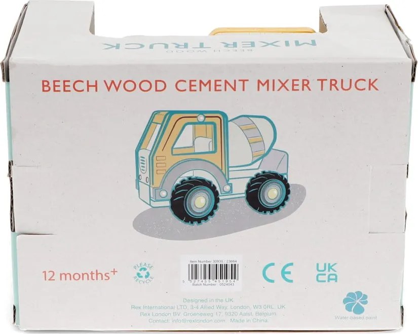 Auto di legno Cement Mixer - Rex London