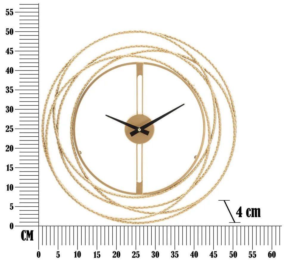 Orologio da parete ø 50 cm Strips - Mauro Ferretti