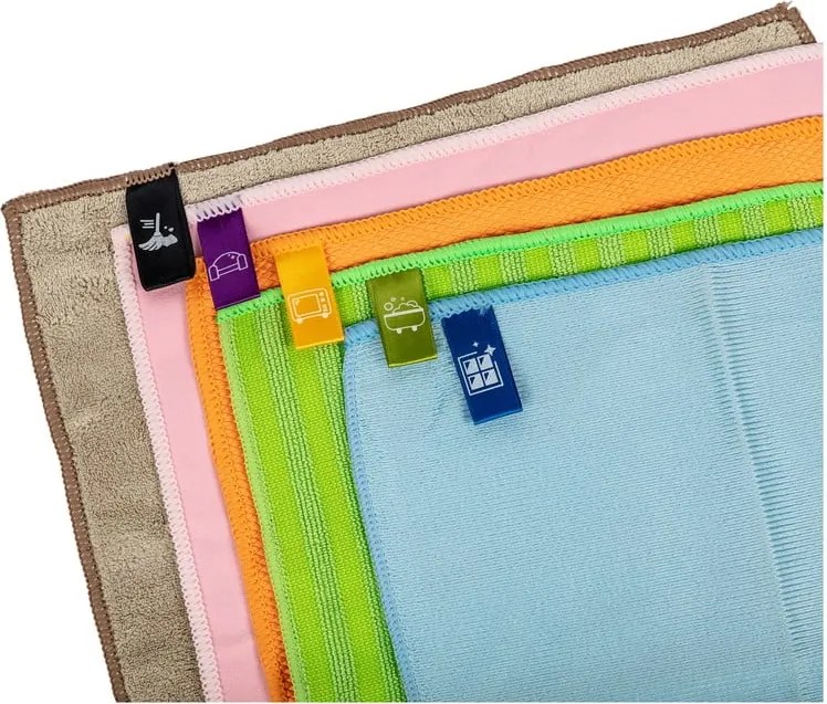 Set di panni per pulire in microfibra 5 pz – Addis