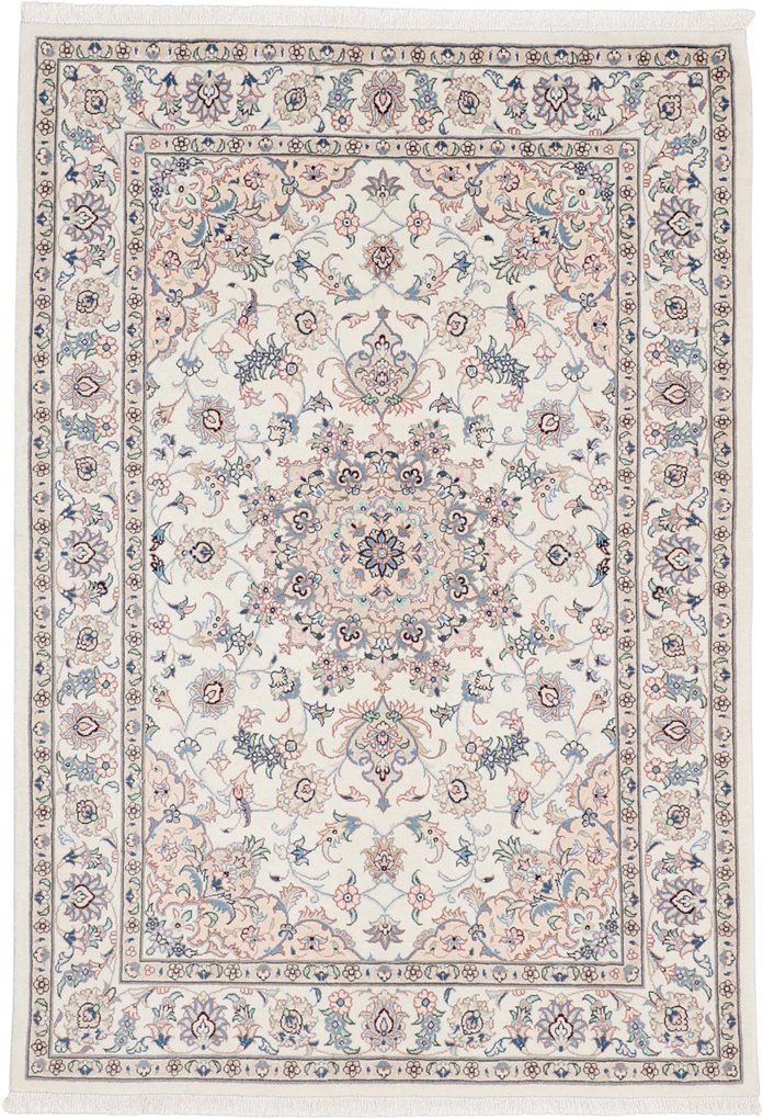 Nain Tappeto 200x140 (Iran) Annodato A Mano