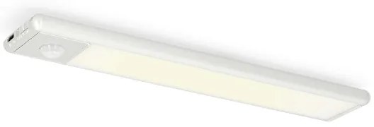 Nedis LCRM01WT - Illuminazione per armadi a LED ricaricabile con sensore LED/1W/1100 mAh 3000K
