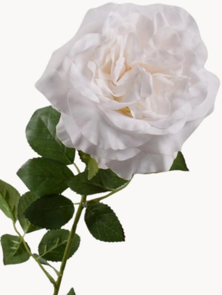 Set di 2 fiori artificiali Rose Real Touch