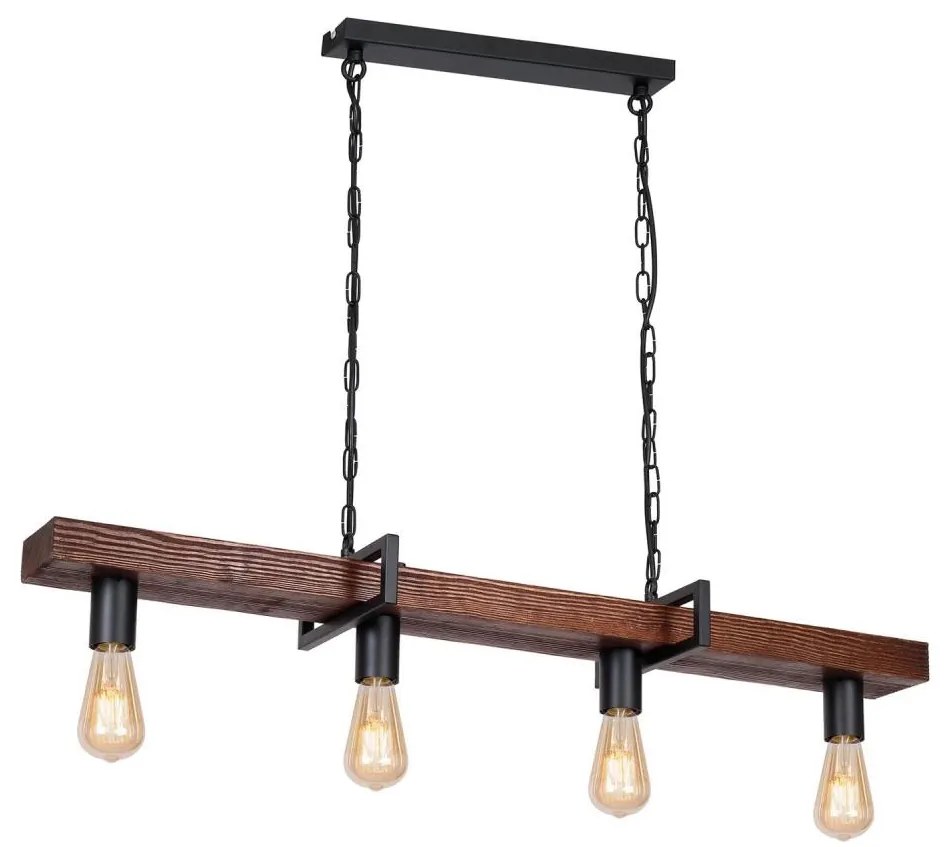 Lampadario a sospensione con filo HARD 4xE27/60W/230V