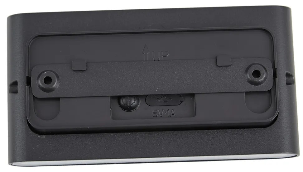 Lampada da parete nera magnetica con LED ricaricabile - Batt