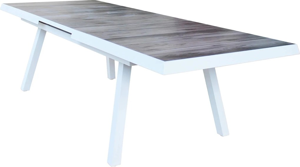 BELL - tavolo da giardino allungabile in gres