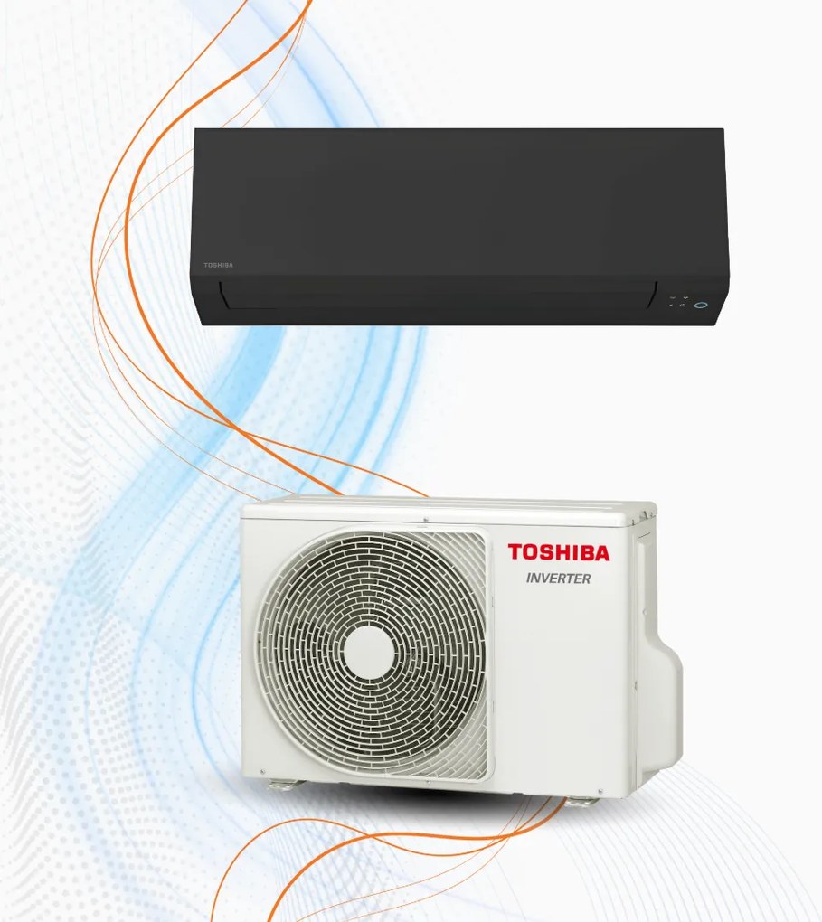 Climatizzatore Toshiba Shorai Edge Inverter R-32 WiFi, 18.000 / Nero
