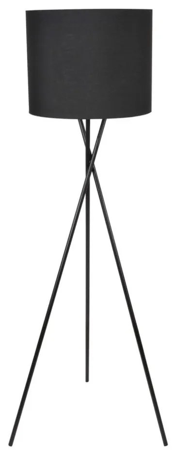 Lampada con piedistallo TEKLA 1xE27/20W/230V nero