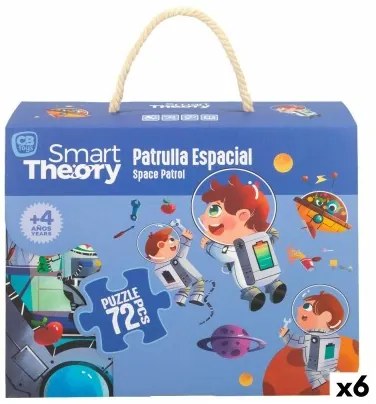 Puzzle Colorbaby Space Patrol 72 Pezzi 90 x 60 cm (6 Unità)