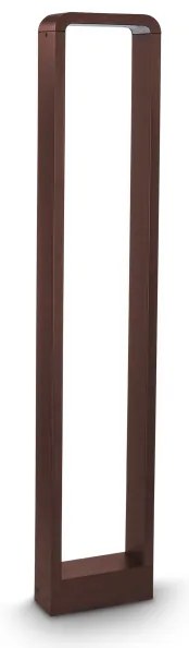 Brilagi - Lampada LED da esterno BARI LED/7W/230V 3000/4000/6000K marrone IP54 80 cm