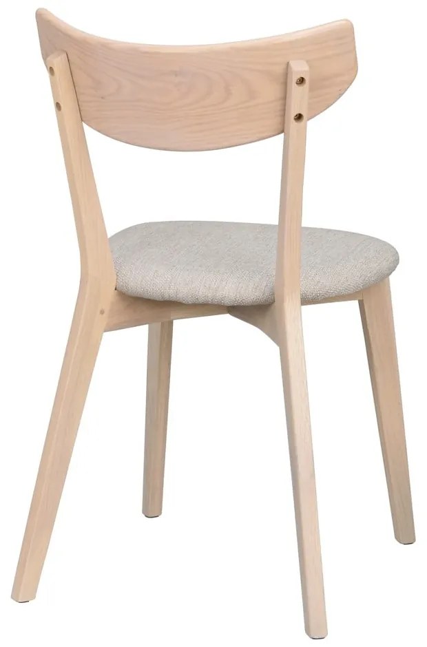 Sedia da pranzo in colore beige-naturale Ami - Rowico