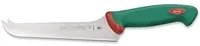 Coltello per Formaggio a 2 Punte Lama 18 cm Manico Antiscivolo Sanelli Premana Verde/Rosso