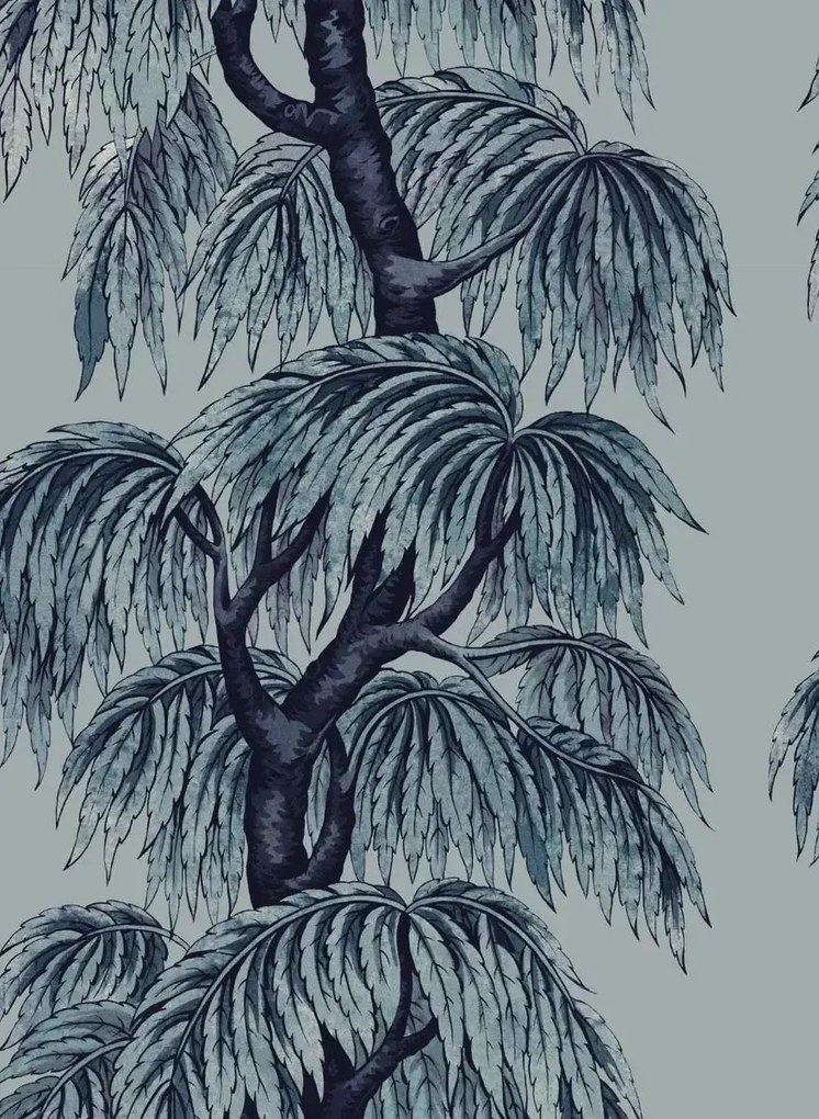 House of Hackney Tapete Babylon - Celestial Blue
