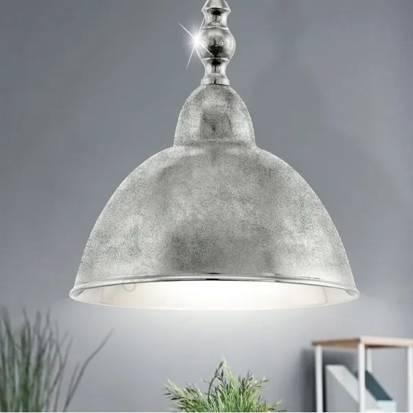 Eglo 49178 - Lampadario a sospensione con catena EASINGTON 1xE27/60W/230V
