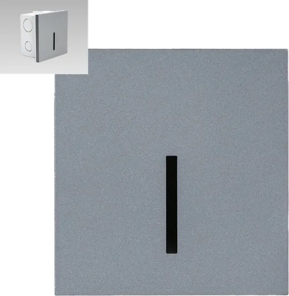 Emithor 70429 - Illuminazione LED scale LINE LED/1W/230V 4000K grigio