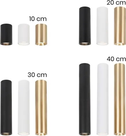 Faretto GENESIS 1xGU10/8W/230V 10 cm oro