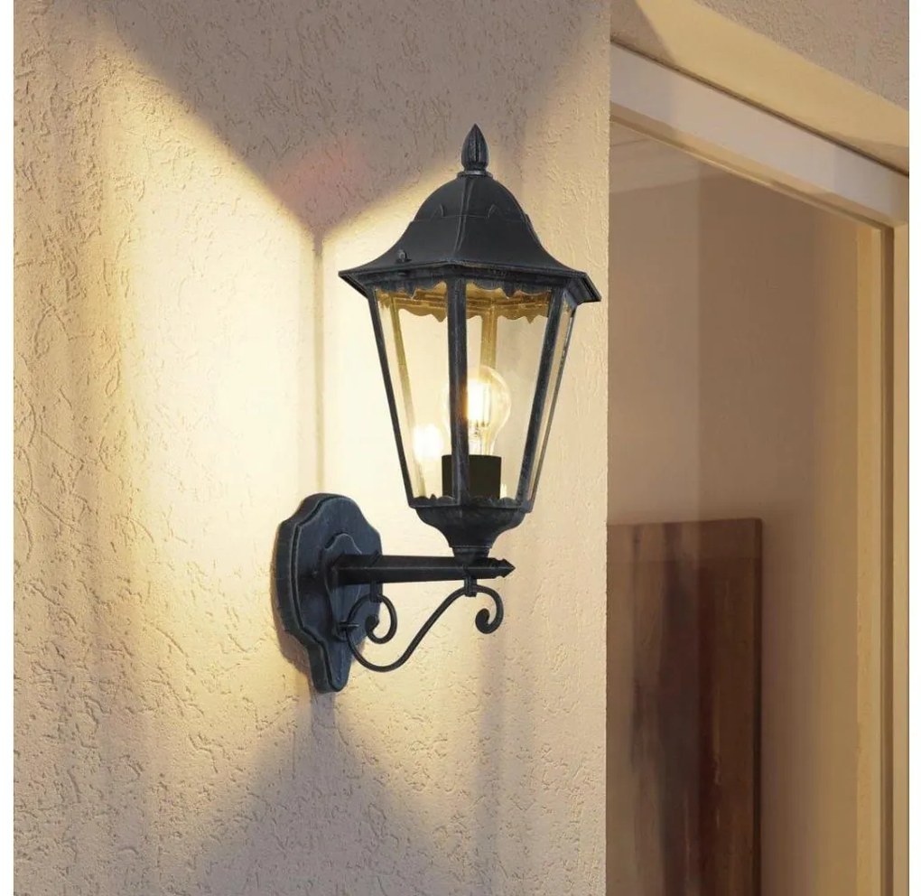 Eglo 93457 - Lampada da parete esterna NAVEDO 1xE27/60W/230V IP44